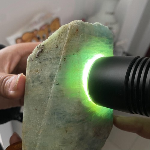 Muestra de prisma hexagonal cristal piedra preciosa aguamarina berilita natural rara de 1050 g - Imagen 16 de 18