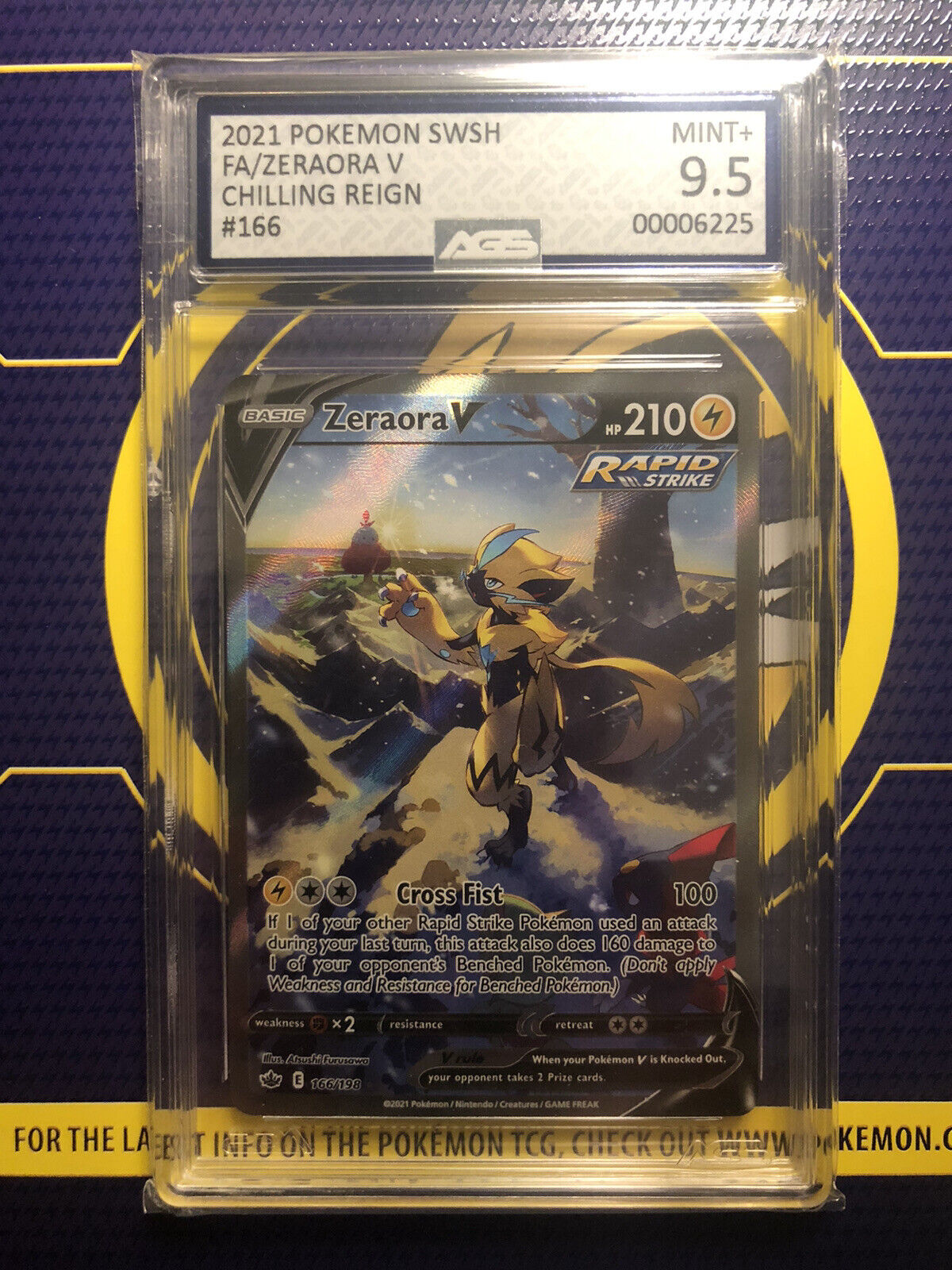 Zeraora V, Chilling Reign, TCG Card Database