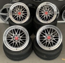 19 Zoll KT22 Felgen für VW Golf 5 6 7 Variant R GTE Passat R-Line Le Mans grau