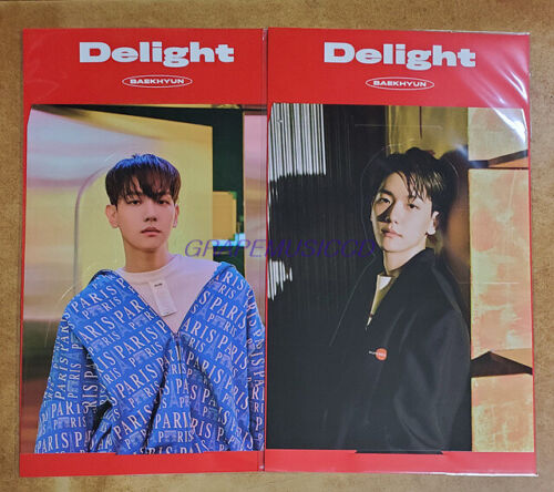 BAEKHYUN EXO Delight Chemistry Ver. SMTOWN OFFICIAL GOODS A4 POP-UP CARD SEALED - 第 1/3 張圖片