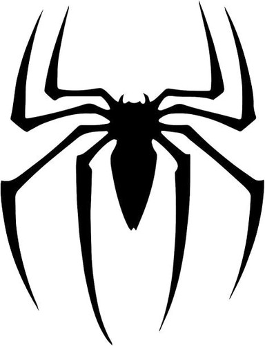 3D Metal Spider Logo Silver Chrome Car Sticker Emblem Badge Decal Accessories - Bild 2 von 16