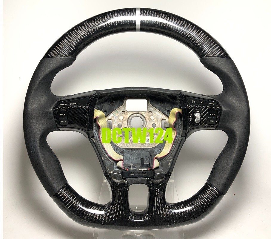 Bentley Continental GTC GT Flying Spur carbon Steering Wheel 08~17 models Silver