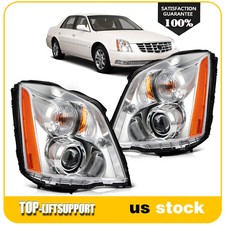Headlight Assembly For 2006-2011 Cadillac DTS w/HID Xenon Projector Left+Right