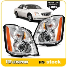 Headlight Assembly For 2006-2011 Cadillac DTS w/HID Xenon Projector Left+Right