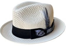 Freddy Negrete Lowrider Fedora Hat Cream Mens Smile Now Cry Later By Summit Hats