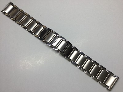 NEW 15MM SOLID STAINLESS STEEL WATCH 