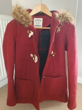Womans Red Coat - Size 6-8