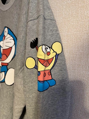 Beams x Champion Fujiko F. Fujio Doraemon Sweatshirt 90th Anniversary USED/MINT - Picture 7 of 10