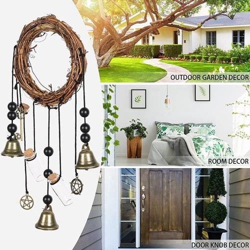 JOLI Cloches De Sorcière, Couronne De Sorcière Courroie Couronne