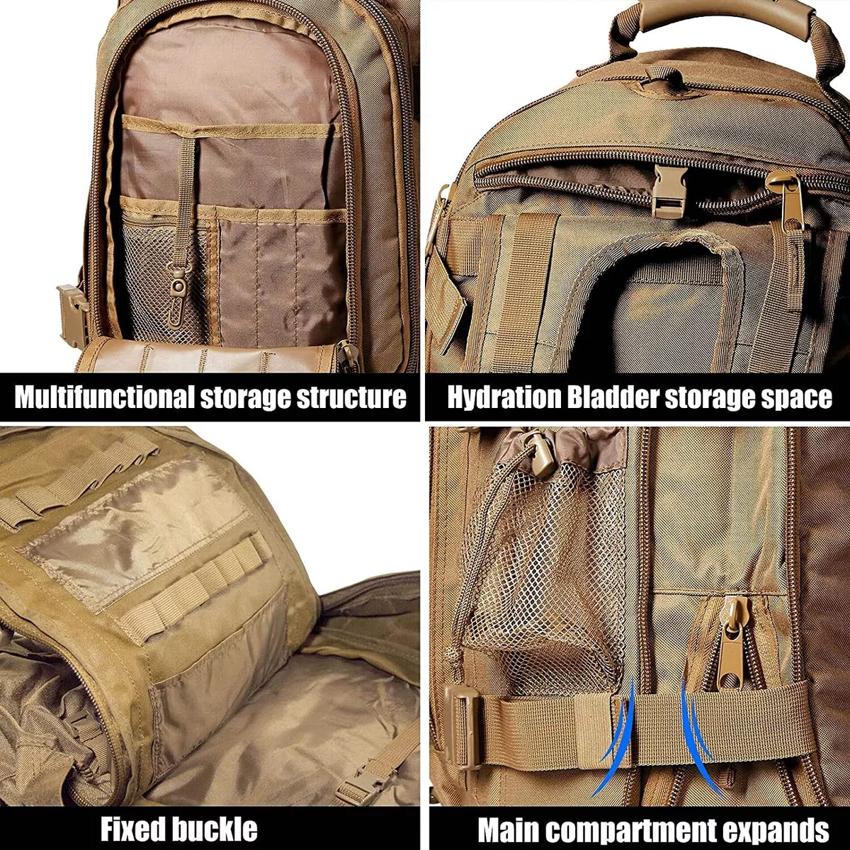 Mochila grande online hombre