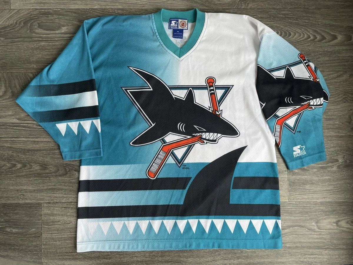 Sharks White Hockey Jersey