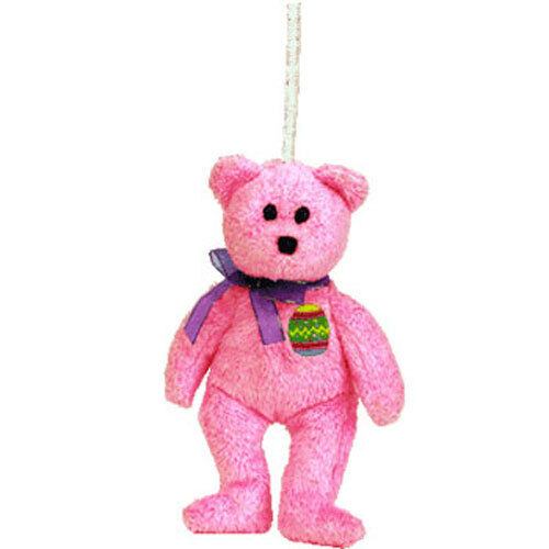 TY Basket Beanie Baby - EGGS the Bear (5 inch) - MWMT's