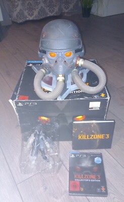 PS3 / Sony Playstation 3 - Killzone 3 Helghast Edition - Collectors Helm Figur
