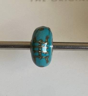 TROLLBEADS Teal Longevity NUR EVENT Perle. Extrem Selten