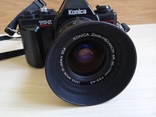 Konica TC-X Film Camera  zoom-Hexanon AR 35-70mm f/3.5-4.5 Lens  E