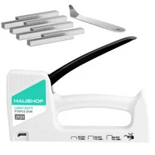 Light Duty Staple Gun Kit Fits JT21 Staples 1/4" 5/16" 3/8" 800 Staples of 5/16"