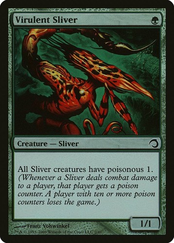 MTG Quick Sliver Foil Premium Deck Series Slivers NM Card | eBay