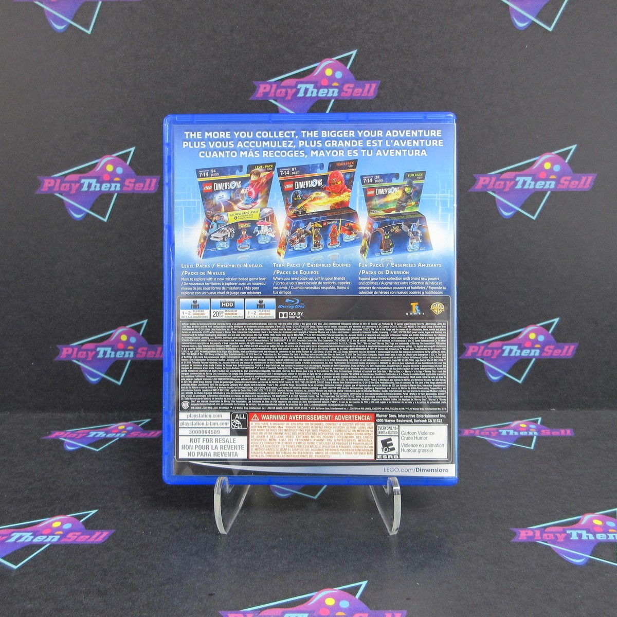LEGO Dimensions PS4 PlayStation 4 - Complete CIB | eBay