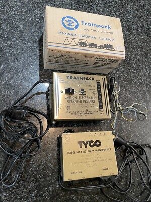 Vintage MRC Train Pack HO Control Transformer Model 100 & Tyco E899 Transformer