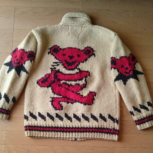 Canadian Sweater Dead Bear Limited Cowichan Sweater Grateful Canadian Sweater Dead Bear Limited Cowichan Sweater Grateful