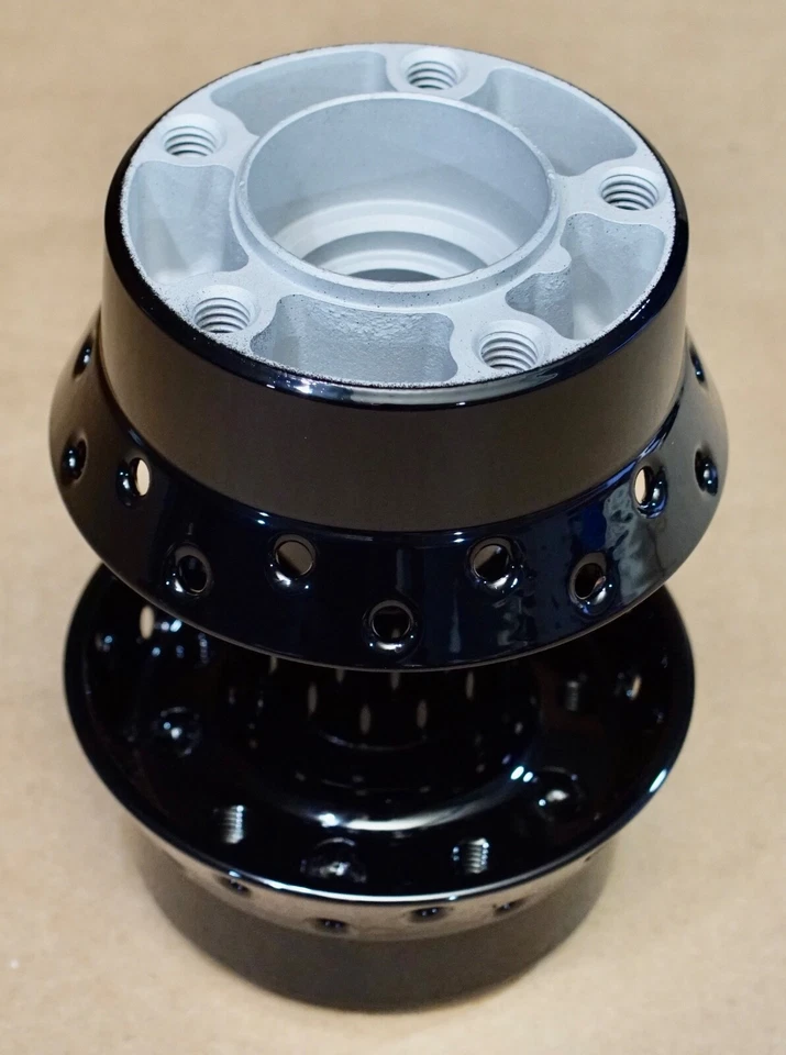 Harley Davidson Rueda Nabe Trasera Negra 40 Rayos - Imagen 3 de 4