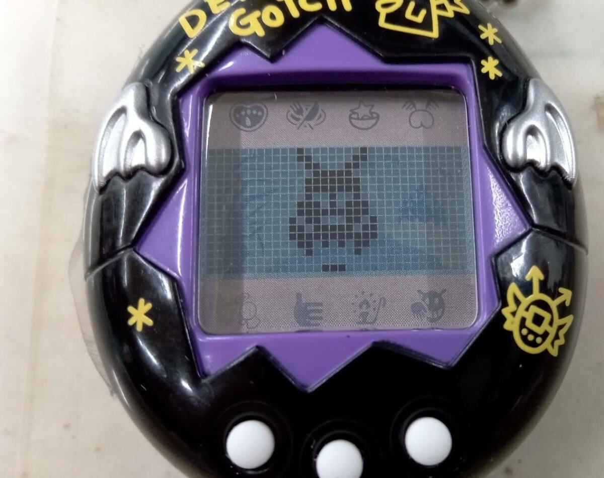Bandai Deviltchi Devilgotchi Devil Tamagotchi Black Japan Tested