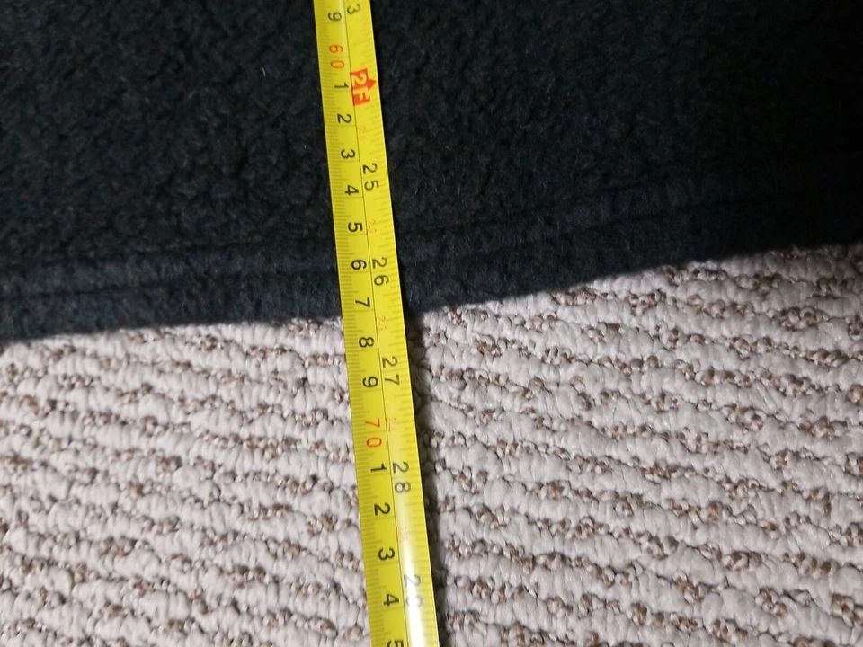 HORNY TOAD Men’s Long Sleeve 1/2 Zip Sweater | Brown & Gray | Size L - Image 3 of 4