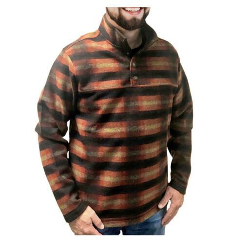 John Wayne Wooly Fleece Plaid Pullover 