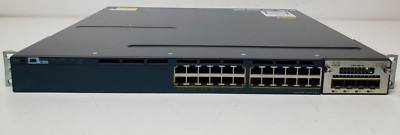 Cisco Catalyst 3560-X 24 Port 1G PoE+ 4xSFP C3KW-NM-1G WS-C3560X-24P-L #2