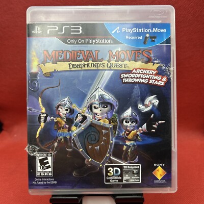  Medieval Moves: Deadmund's Quest (Sony PlayStation 3, 2011, PS3) Not For Resale
