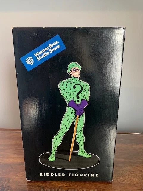 Figura The Riddler Marquette 13" 2000 Warner Bros Studio Store Exclusiva NUEVA Foto 3 de 4