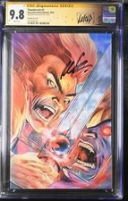 THUNDERCATS #2 VIRGIN CGC SIGNATURE SERIES 9.8 ROB LIEFELD RARE TOP POP