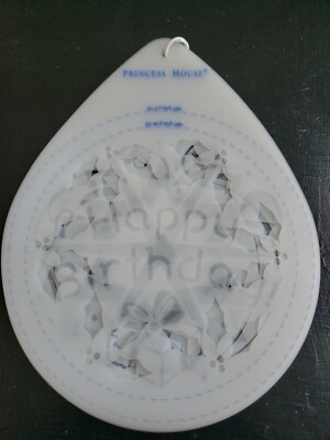  6 Princess House Fantasia Cake Decorating Plastic Stencils Pumpkin Birthday