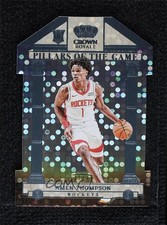 2023-24 Panini Crown Royale Pillars of the Game Blue 31/75 Amen Thompson #2 9p5