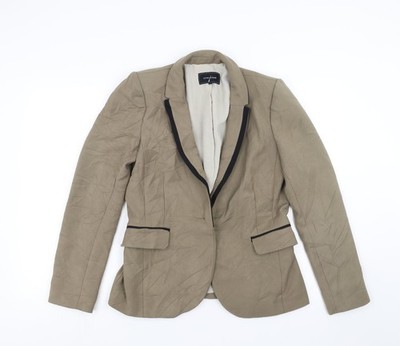 River Island normaler grüner Damenblazer UK-Größe 10