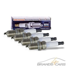4x BERU ZÜNDKERZE FÜR AUDI A1 A3 A4 A5 A6 Q3 Q5 SEAT SKODA VW GOLF T5 T6 TIGUAN