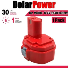 1pc 14.4V 3.6Ah NiMh Battery for Makita 1420 1433 1434 1435 192699-A 193158-3