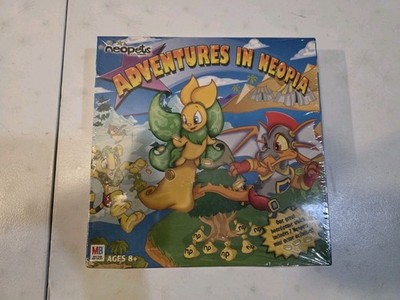 Hasbro Neopets Adventures In Neopia 2003 Board Game NEW - SEALED Fast Shipping!