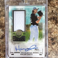 Panini 2025 Boys of Summer Hagen Smith Chicago Auto Patch Serial PM-HSM /99