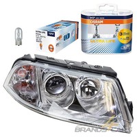 Atec Scheinwerfer Rechts + Osram Leuchtmittel FÜR VW Passat 3B 3BG BJ 00-05