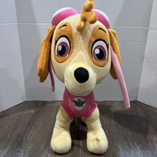 Paw Patrol Plush Skye Dog Large Pink Stuffed Animal 16" Nick Jr Skye