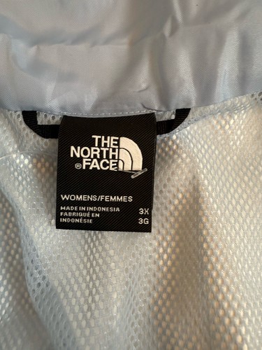The North Face Donna Plus Antora Giacca Antipioggia Felpa con Cappuccio Acciaio Blu Taglia 3X Nuova con etichette $120 - Foto 10 di 16