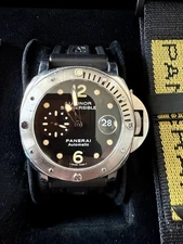 Panerai Luminor Submersible Black Watch - PAM00024 full set with BOX  and paper