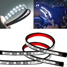 12 Volt Underglow Led Lights Strip Waterproof For Cars Interior Color White2
