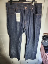 Zara Men's Dark Denim Bootut Jeans