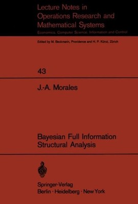 Morales - Bayes'sche Strukturanalyse mit vollständigen Informationen mit einer Applikation - J555z
