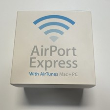 Apple AirPort Express Base Station AirTunes 54 Mbps Router M9470LL/A Mac PC