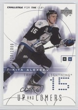 2001 Upper Deck Challenge for the Cup Up and Comers 920/1000 Nikita Alexeev h3a