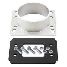Cold Air Intake Filter Maf Mass Air Flow Sensor Adapter Plate - Universal