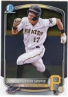 2025 Bowman Chrome Prospect Rookie Konnor Griffin #86 Pirates